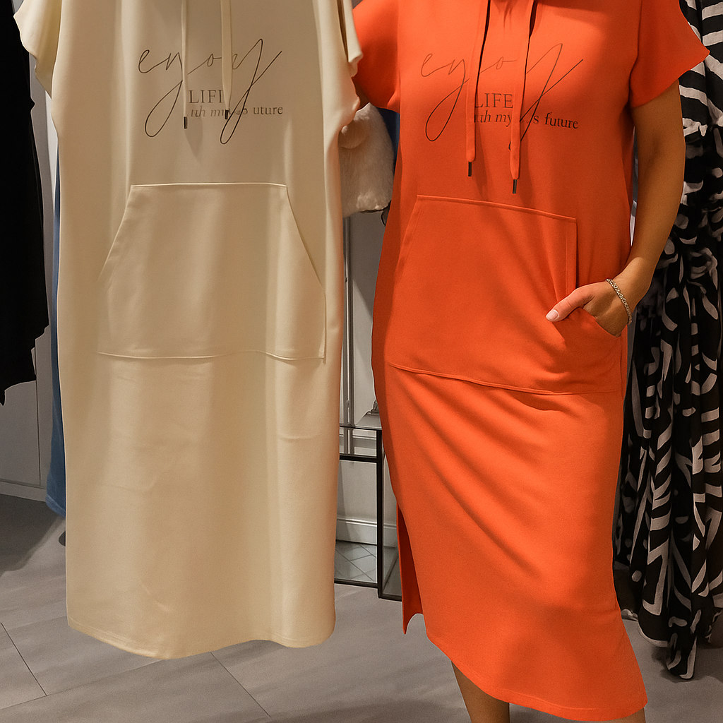 Women’s Hoodie Dress | Soft Lightweight Hooded Dress for Casual Summer Wear