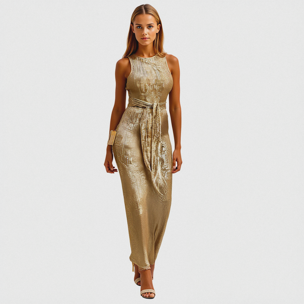 Women’s Glitter Jumpsuit | Elegant Party Jumpsuit for Weddings, Galas & Evening Events