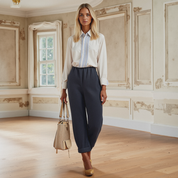 Women’s Comfort Fit Trousers | Lightweight Casual Pants for Everyday Wear